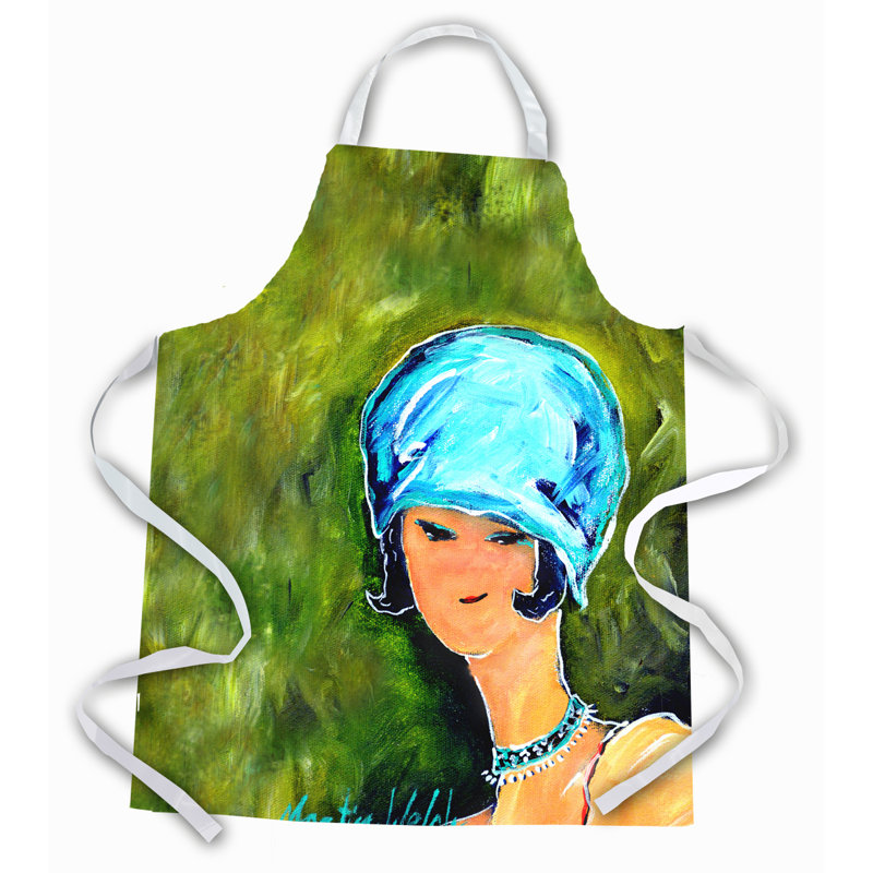 No Pattern Bib Apron