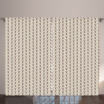 Polyester Standard Curtain Pair