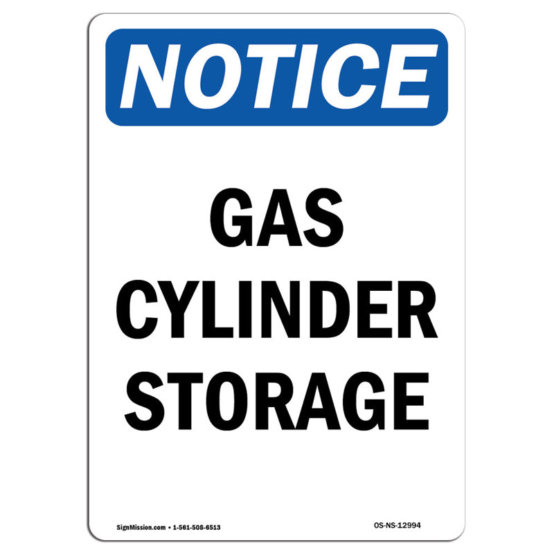 Plaque de rangement pour bouteille de gaz