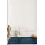 Tapis unique en laine nouvel âge rectangulaire 4 pi 0 po x 6 pi 1 po bleu marine