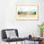 Toile avec cadre en bois beige n'est pas disponible