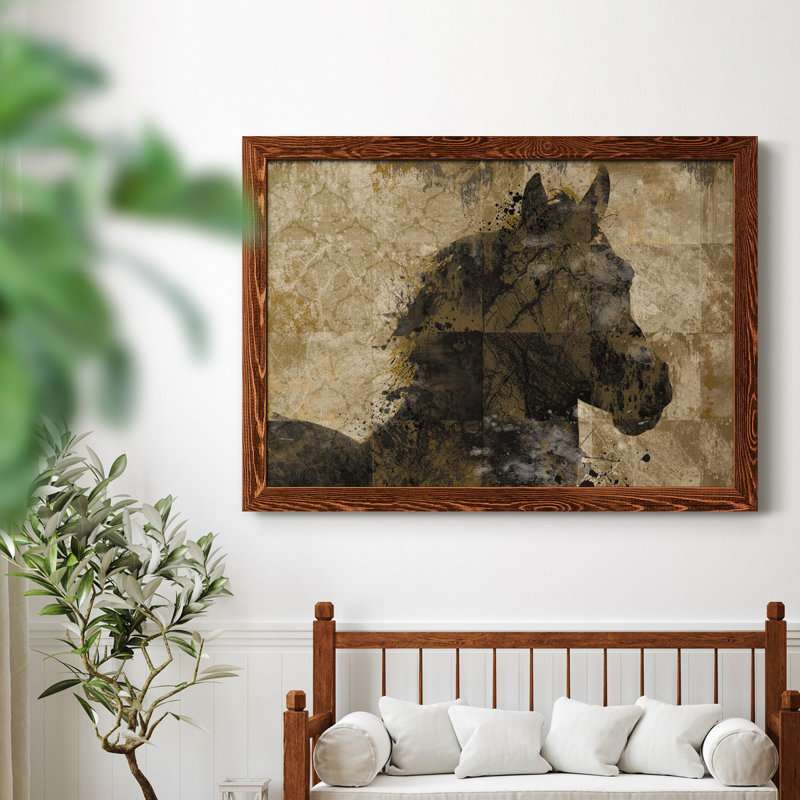Afprès Turnout - cadre photo, impression sur toile, H 31 po x l 44 po x P 0,75 po, Érable