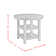 Relyea Acacia Round Dining Table