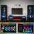 Bhhatu High Gloss Entertainment Center with Fireplace-1903277600-1899678754