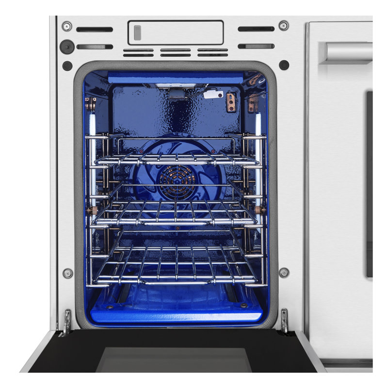 48" Gas Professional Range with 6 Burners and Chromium Griddle