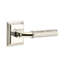 Emtek Select Passage Interior Mortise w/ Wilshire Rosette & R-Bar Stem, Hammered Lever-3363349-3363351