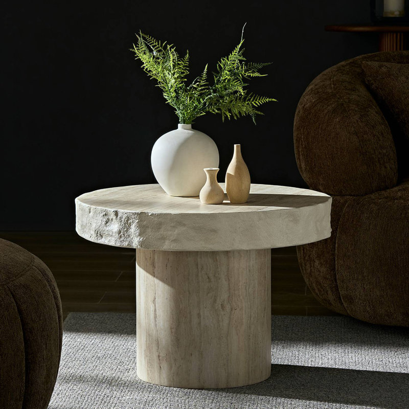 Fiberglass Round Coffee Table