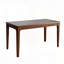 Table d'ordinateur Mid-Century moderne en bois massif avec tiroirs - 47,2 po-1783016175