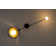 Iron LED Swing Arm Sconce