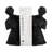 Polyresin Greek Goddess Bookends - A Touch of Mythical Elegance for Your Home Library-1156860945