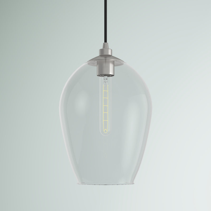 Alala 1 - Light Single Pendant, Polished Nickel