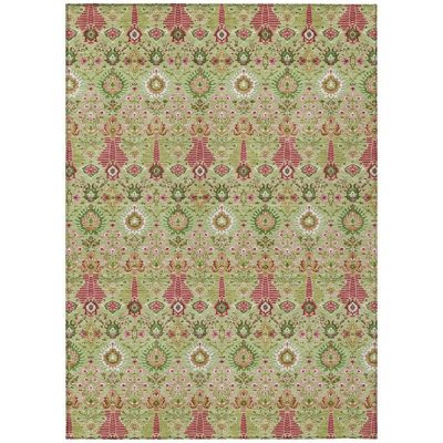 Machine Washable Indoor/Outdoor Gursevak ACN2251 Global Rug