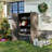 Yardgrace 420 Gallons Double-Door Vertical Resin Storage Cabinet With Floor-122409906