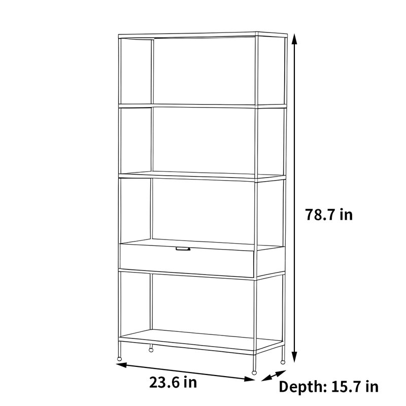 Delilah, (4 tablettes) H 78,7 po x l 23,6 po x P 15,7 po