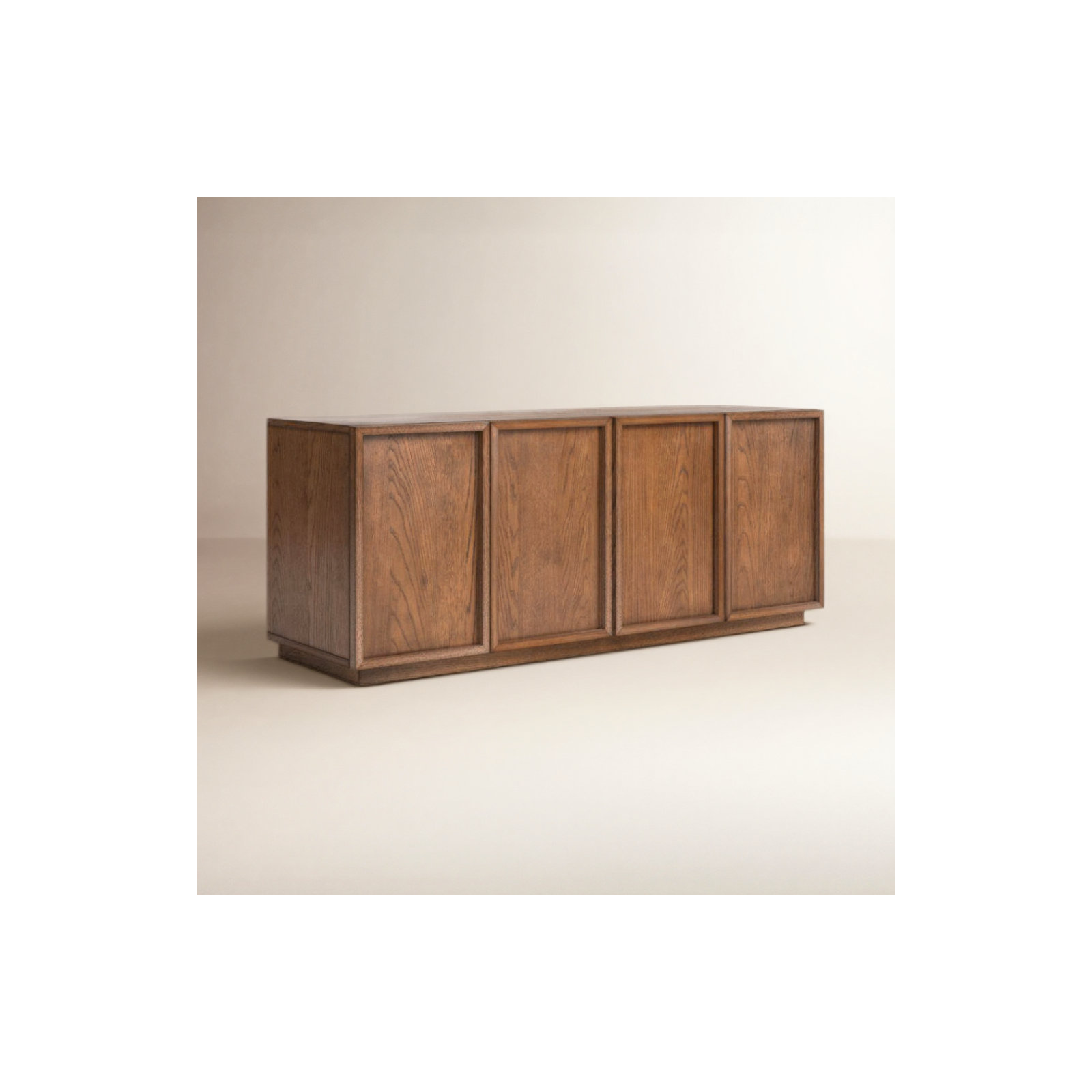 Hudson 58" TV Stand, Medium Oak