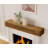 Rustic Wood Fireplace Mantel | Wall-mounted & Floating Shelf For Home Decor-1795392122-1795392125