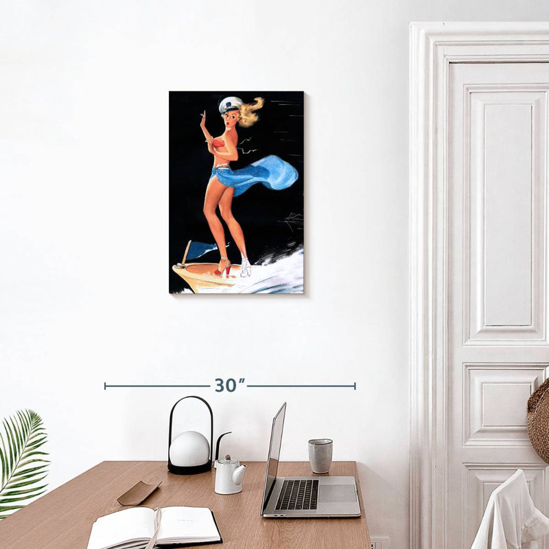 Leisha Can You Tie This, 24" H x 16" W