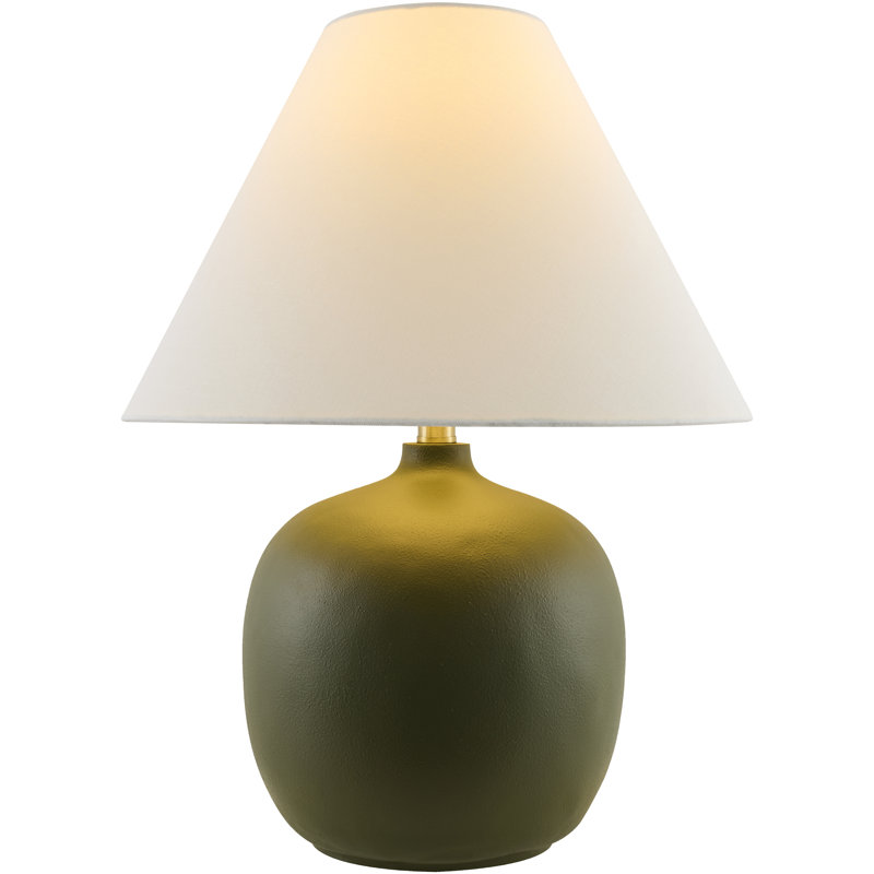 Burlison Makurdi Table Lamps, Green, White