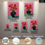 Art mural floral Topbout Impasto-129170444