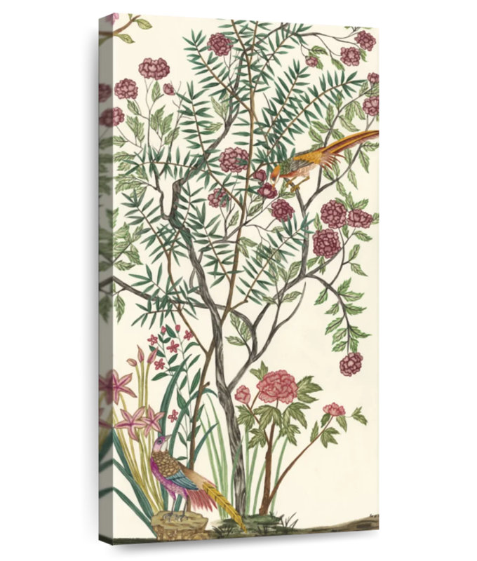 Traditional chinoiserie III, H 24 po x l 12 po