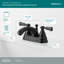 Elmhurst 2-handle Bathroom Faucet with Drain Assembly-56096286