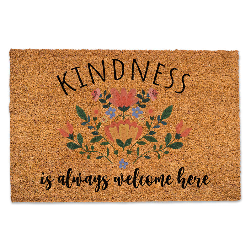 Kindness is Always Cute 30 x 20 Door Mat