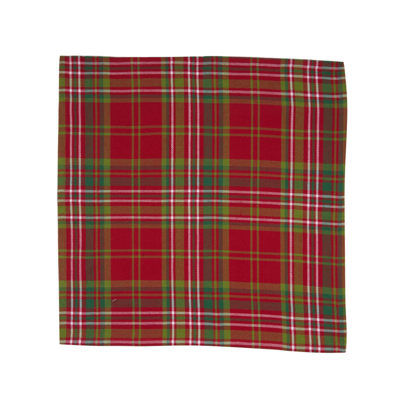 Ensemble de 6 serviettes Jonah, Rouge foncé