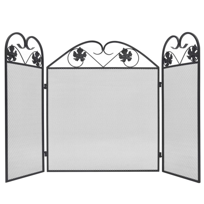 Lasell Iron Fireplace Screen