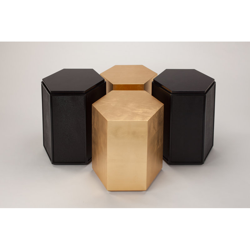 End Table, Gold