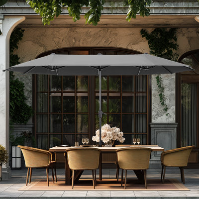 Aletse 13ft Rectangular Market Umbrella