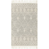 Barbaresi Handwoven Area Rug in Gray