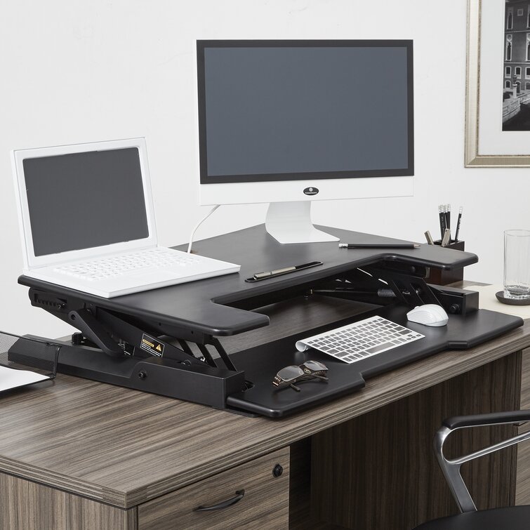 The Twillery Co.® Murray Home Office Standing Desk Converter & Reviews