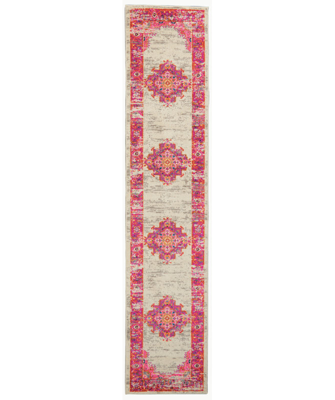 Oriental Indoor Rug, Runner 2'2" x 7'6"