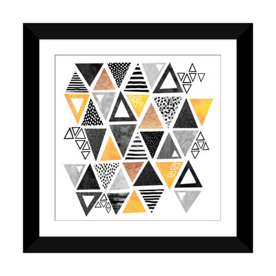 " Triangle Abstract " by Elisabeth Fredriksson