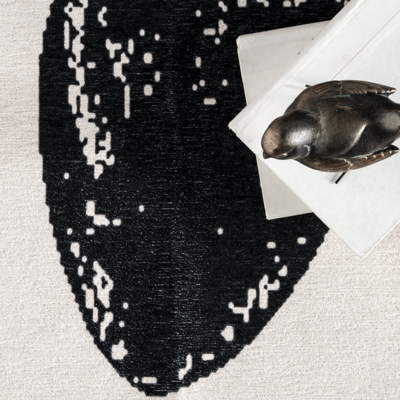 Tapis lavable à la machine Modern SpinClean, Rectangle 8 pi x 10 pi