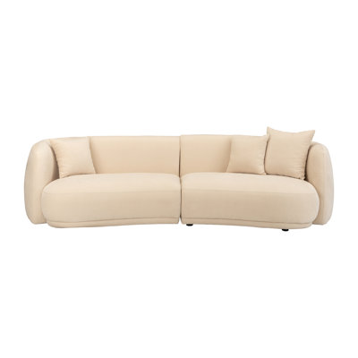 Homer 117" 2 - Piece Upholstered Sofa 