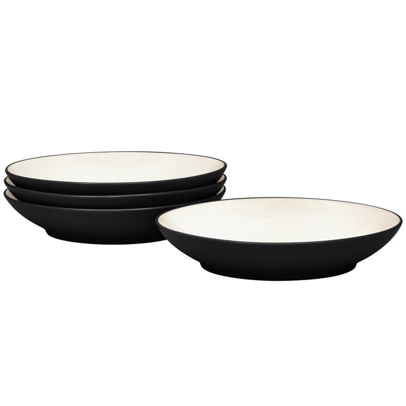 Noritake Colorwave Coupe Pasta Bowls, 9-1/4", 35 Oz., Graphite
