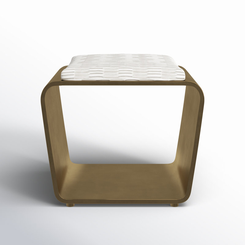 Carlina Upholstered Vanity Stool