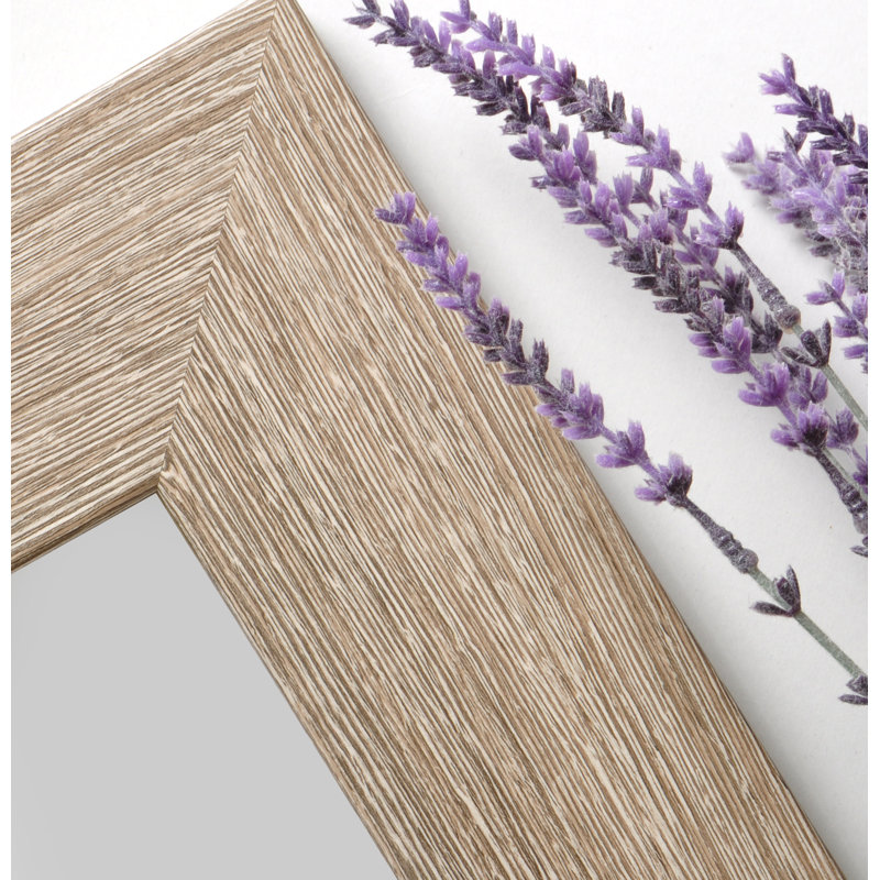 Miroir mural Wilkey Farmhouse Barnwood, 34 po x 40 po