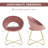 Modern Accent Velvet Chairs Dining Chairs With Golden Metal Frame Legs, Set Of 3-1811015877