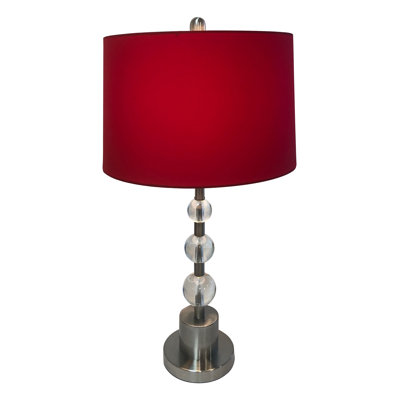 Lampe de table boule de cristal Risa