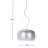 Rylie 5 - Light Chrome Drum Pendant
