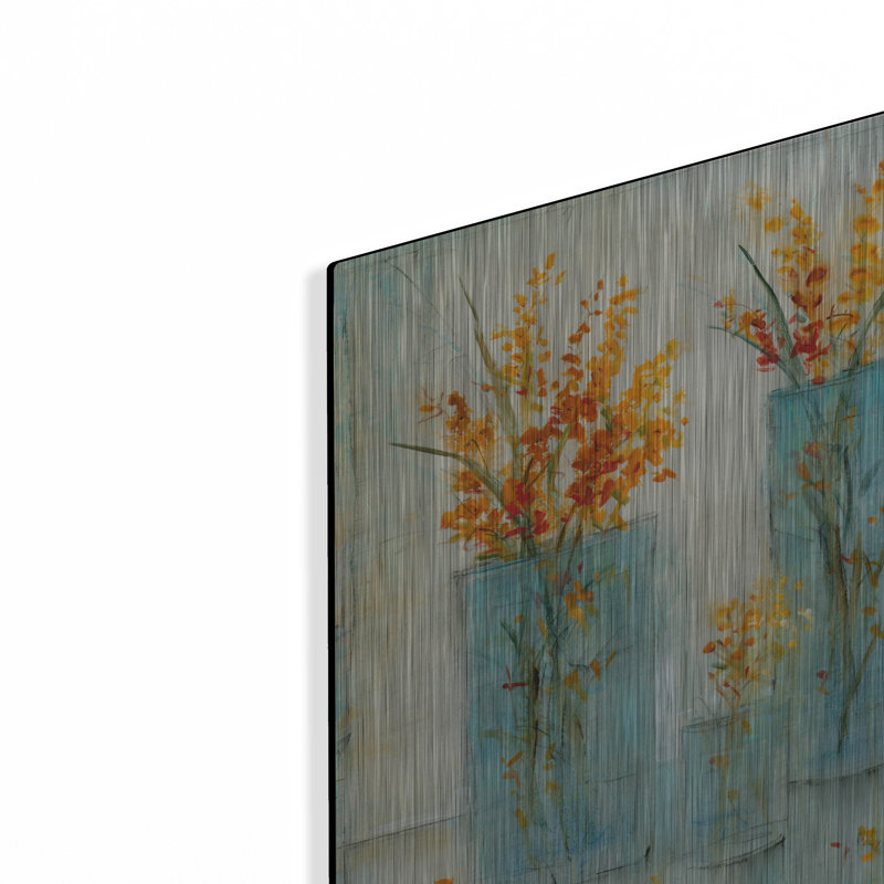 Art mural luxueux «Still Life Study II» par Tim O'Toole, art mural en métal, H 16 po x l 12 po