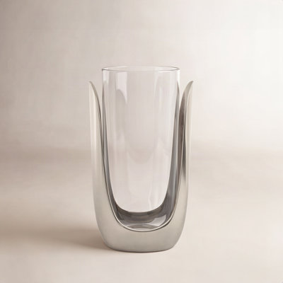 Glass Hurricane Candle Holder
