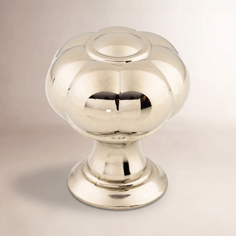 Allington 1 1/4" Length Novelty Knob, Polished Nickel, 1 1/4" Knob Length