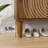 Shoe Storage Cabinet with 2 Flip Drawers,Free standing Shoe  Cabinet with Metal Handles