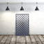 Faded Blocks Aluminum Laser-Cut Privacy Screen Panel  – Powder-Coated Outdoor Metal Wall Art, Decorative Garden Fence Privacy Divider-71048941-71048952