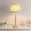 Riza Fabric Tapered Lamp Shade ( Clip On ) in Pink-2041798626