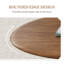 Table basse 51,2 po Mid Century Modern