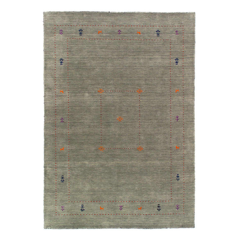 Oriental Area Rug in Olive